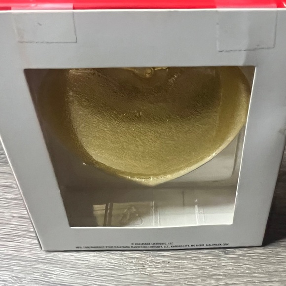 Hallmark “Our 1st Christmas 2021” Premium Golden Ruby Locket Tree Ornament New - Picture 5 of 6